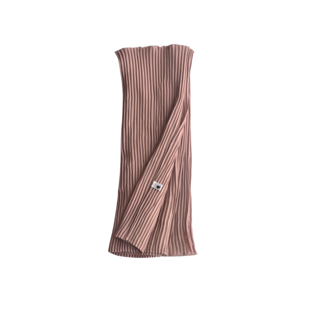 Pleated Chiffon Hijab | Queen Bee