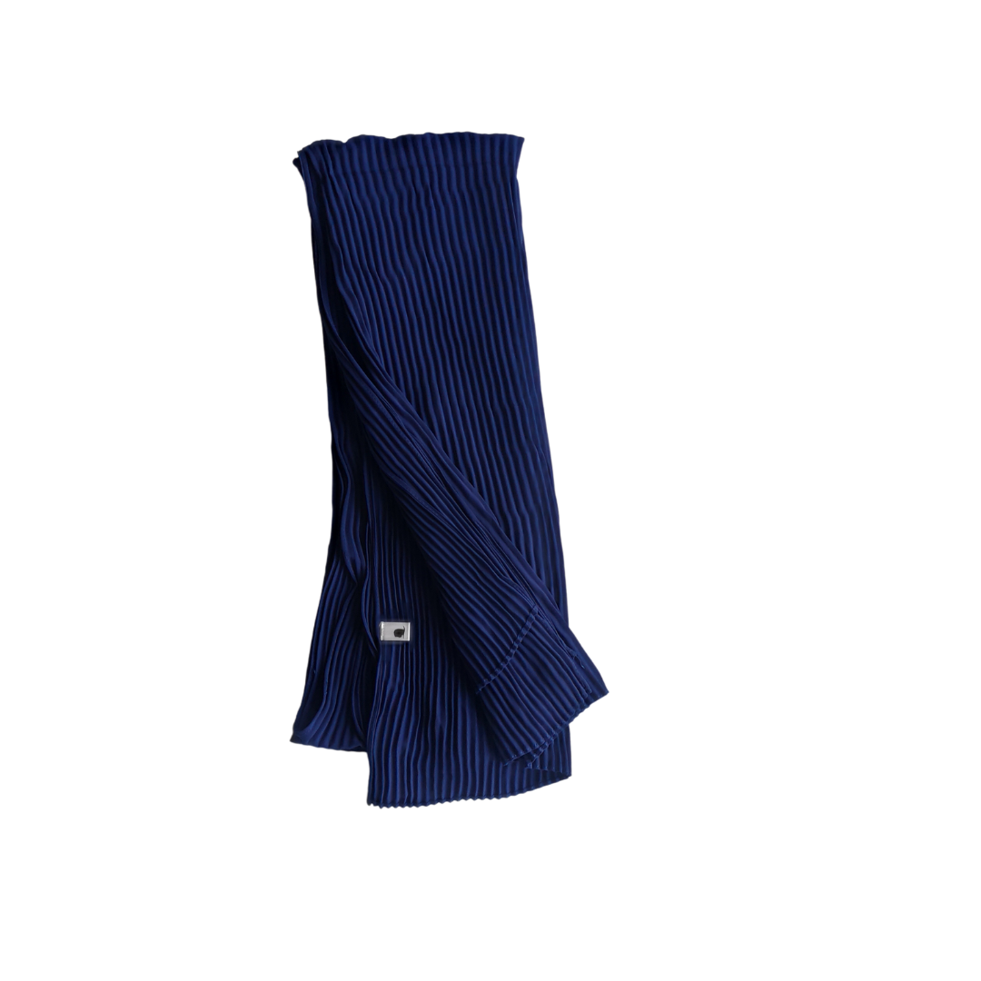 Pleated Chiffon Hijab | Saphire