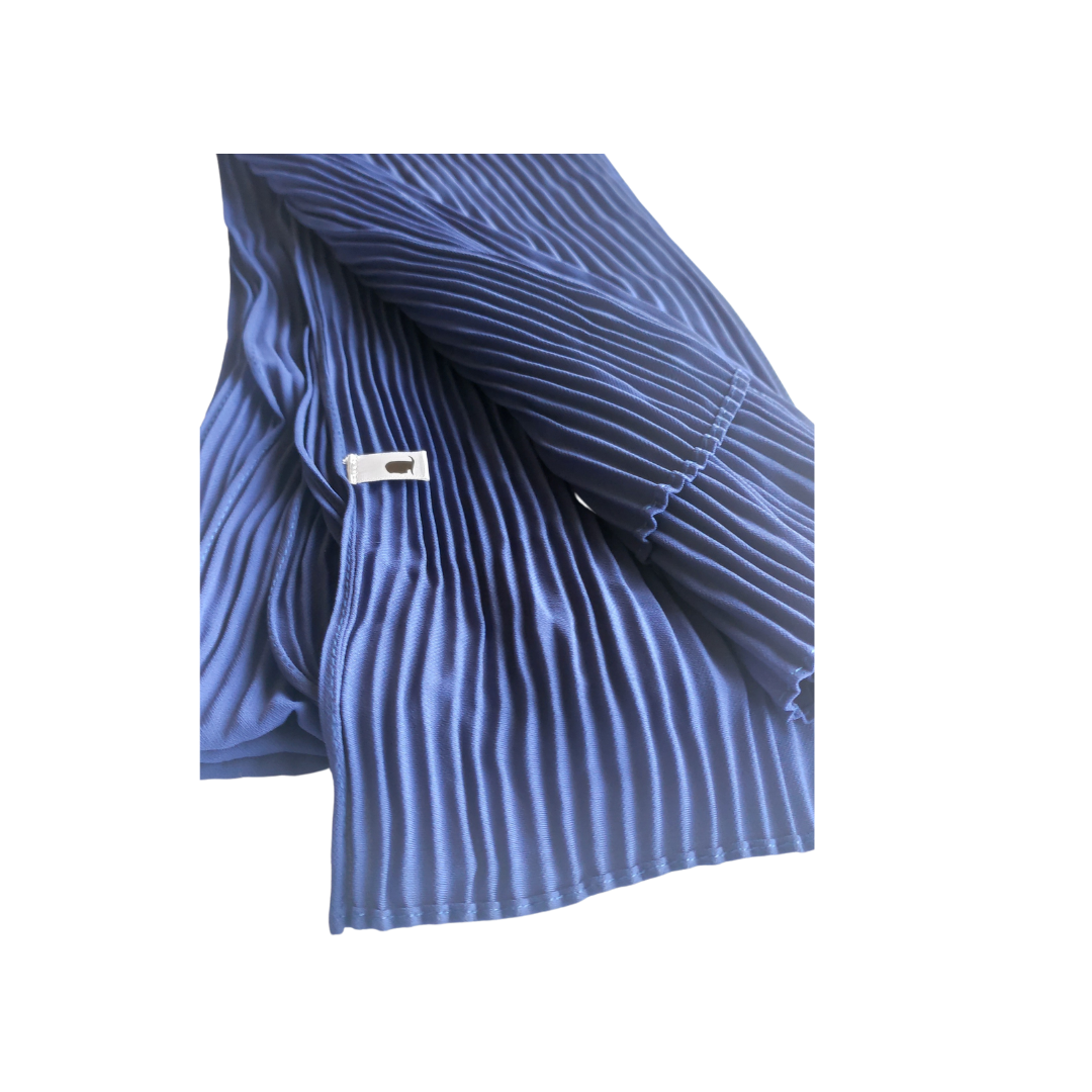 Pleated Chiffon Hijab | Saphire