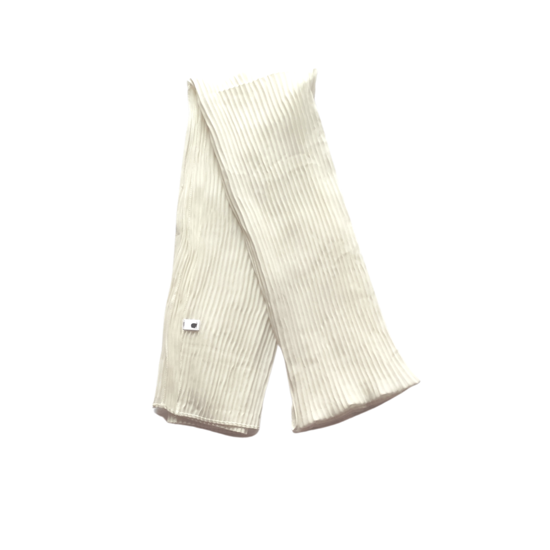 Pleated Chiffon Hijab | Pearl