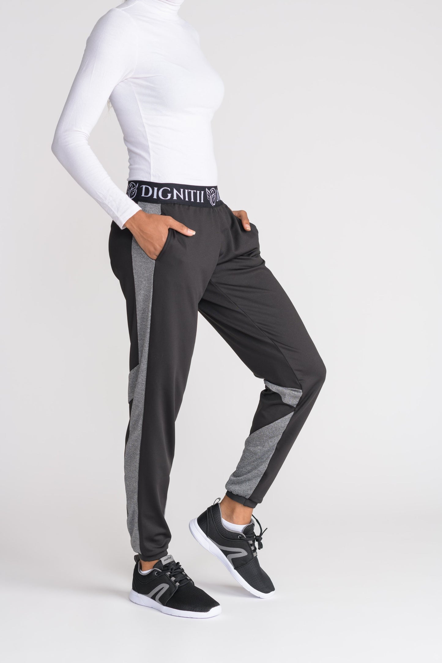 Tech Loose Leggings - Black - Bottoms - Dignitii Activewear - Third Culture Boutique