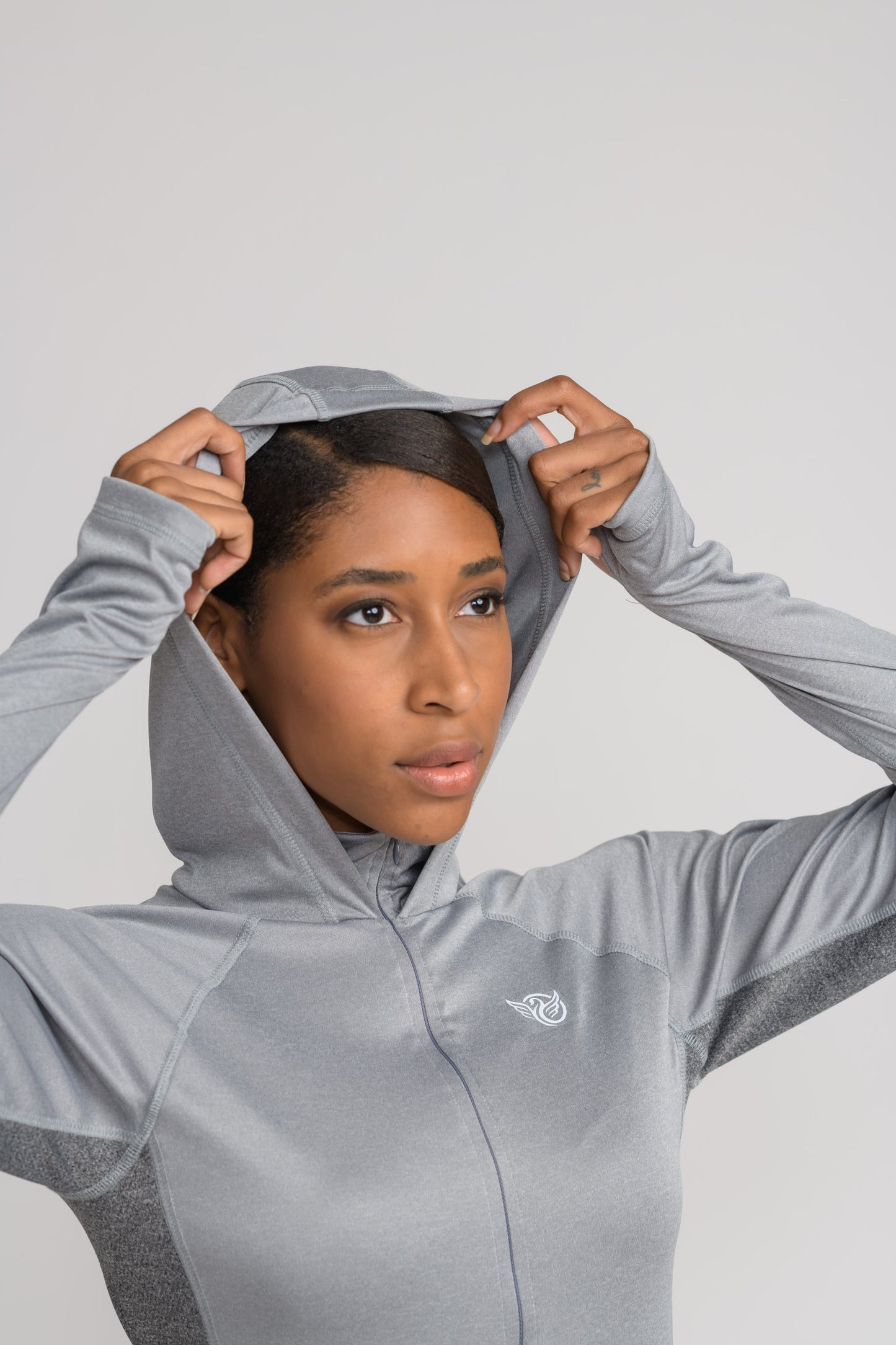 Performance Tech Top - Grey - sportswear tops - Dignitii Activewear - Third Culture Boutique