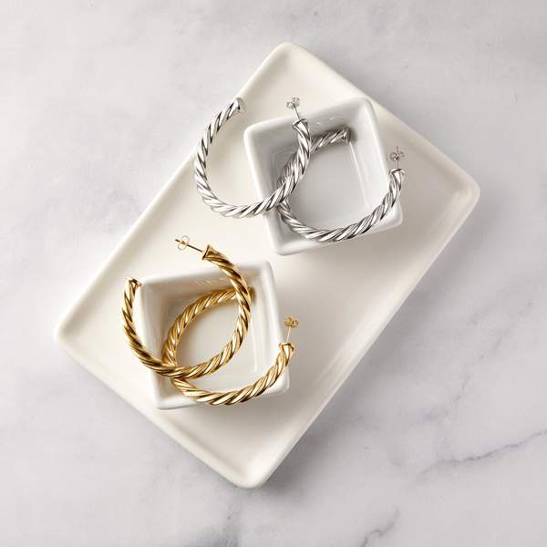 ESSENTIAL BRAIDED HOOPS | EXTRA LARGE
