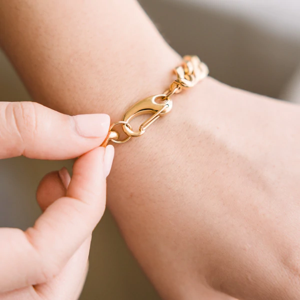 Chunky Cuban Chain Bracelet