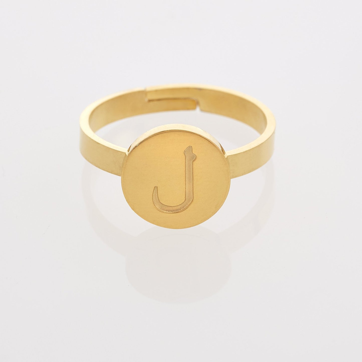 Arabic Letter Ring - Gold - Accessories - Nominal - Third Culture Boutique