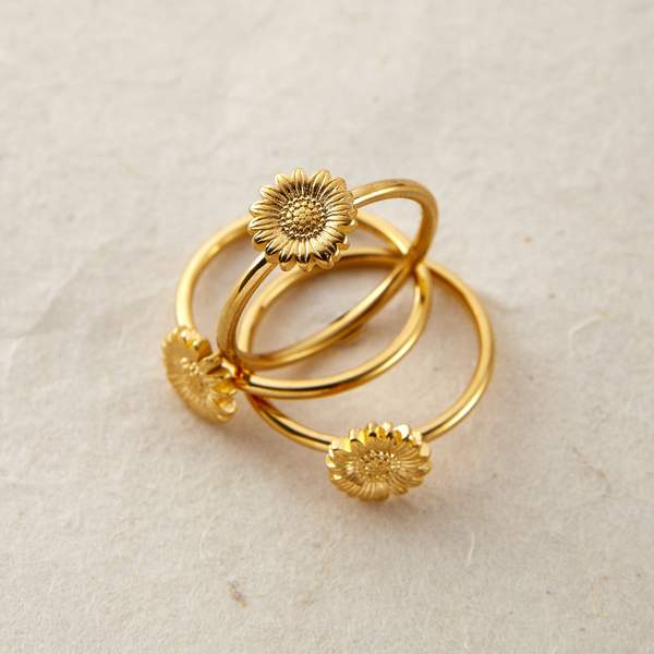 SUNFLOWER RING - Third Culture Boutique