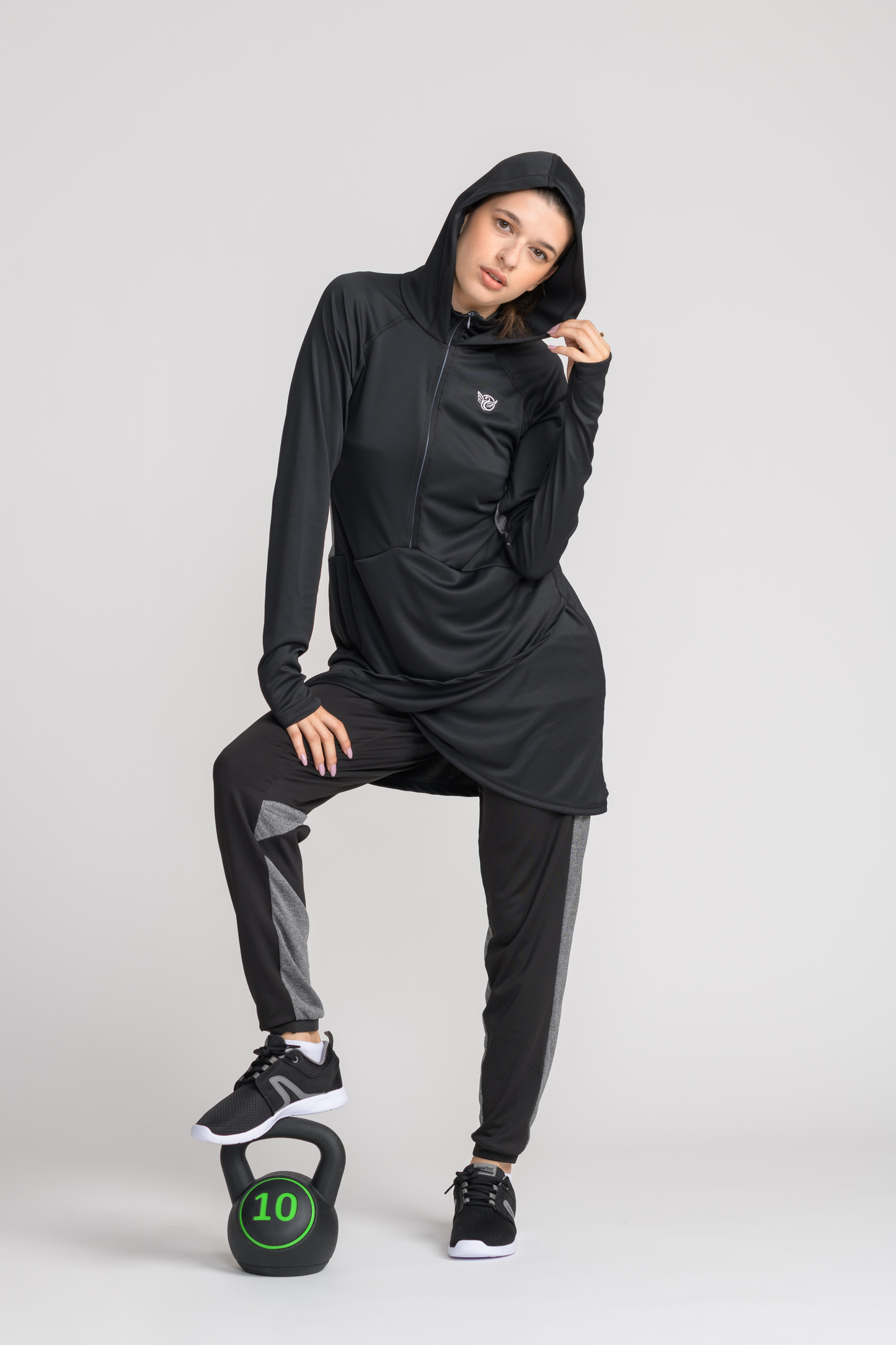Performance Tech Top - Black (S, M) - sportswear tops - Dignitii Activewear - Third Culture Boutique