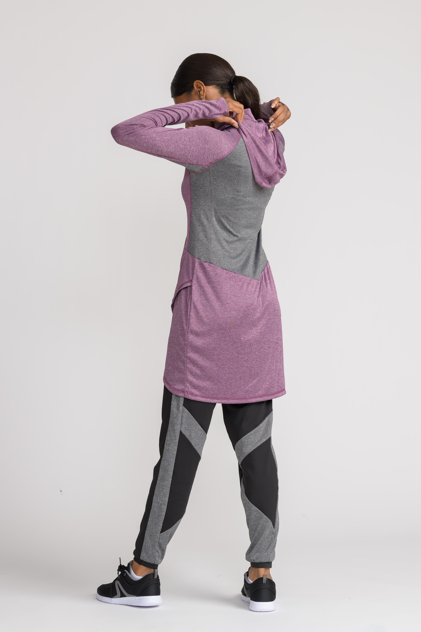 Performance Tech Top - Plum - sportswear tops - Dignitii Activewear - Third Culture Boutique