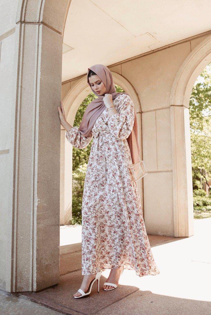 PRE-ORDER: Les Fleurs Maxi Dress - Dresses - Niswa Fashion - Third Culture Boutique