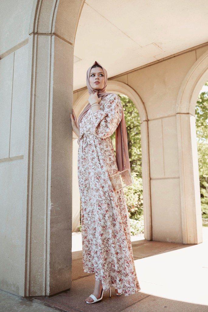 PRE-ORDER: Les Fleurs Maxi Dress - Dresses - Niswa Fashion - Third Culture Boutique