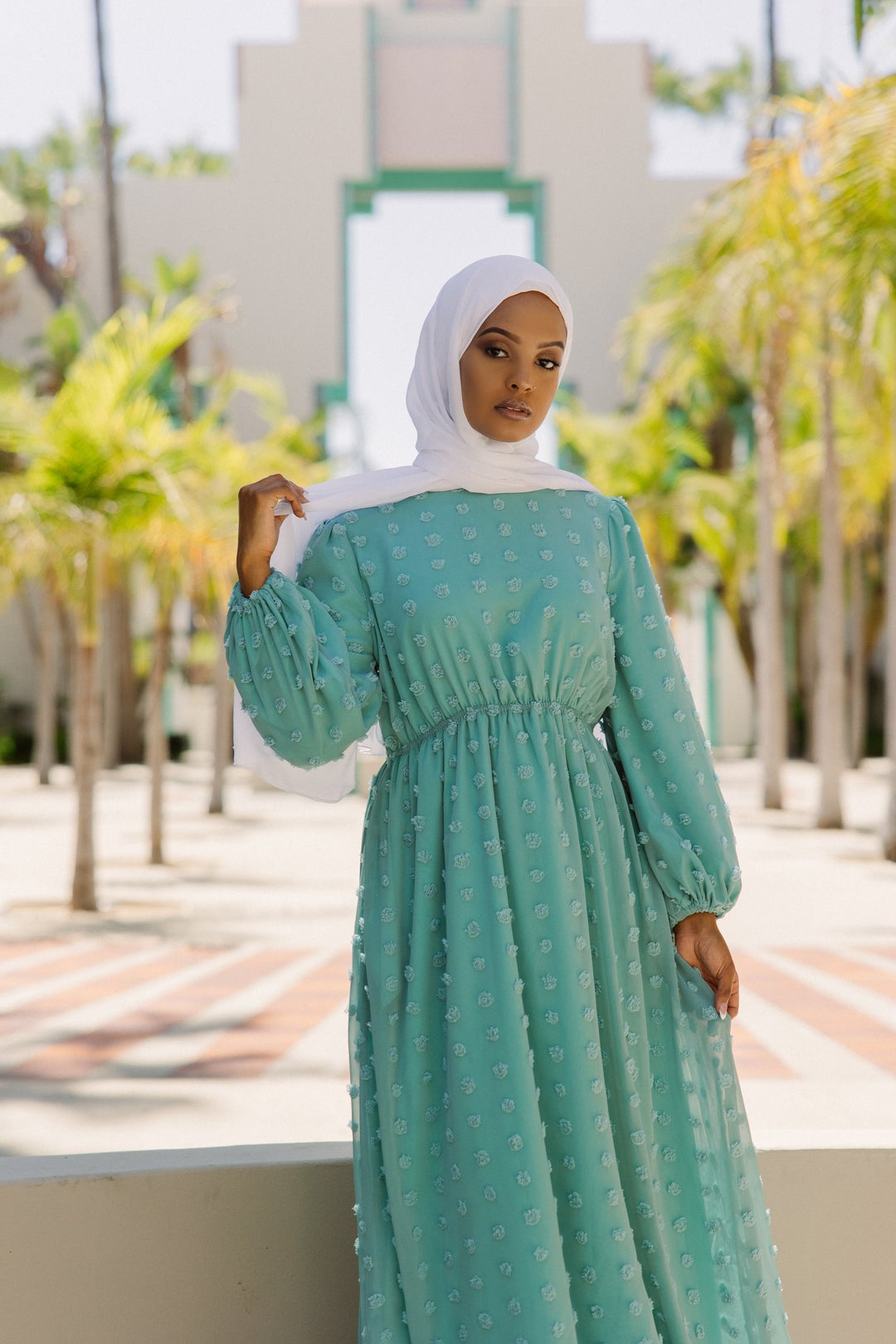 Moroccan top maxi dress