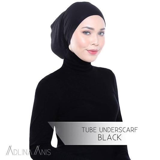 Tube Underscarf - Black - underscarves - Adlina Anis - Third Culture Boutique
