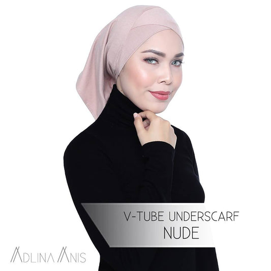 V Tube Underscarf - Nude - underscarves - Adlina Anis - Third Culture Boutique