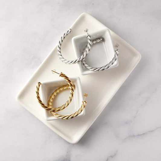ESSENTIAL BRAIDED HOOPS | EXTRA LARGE