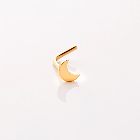 Crescent Stud Nose Ring | Limited Edition