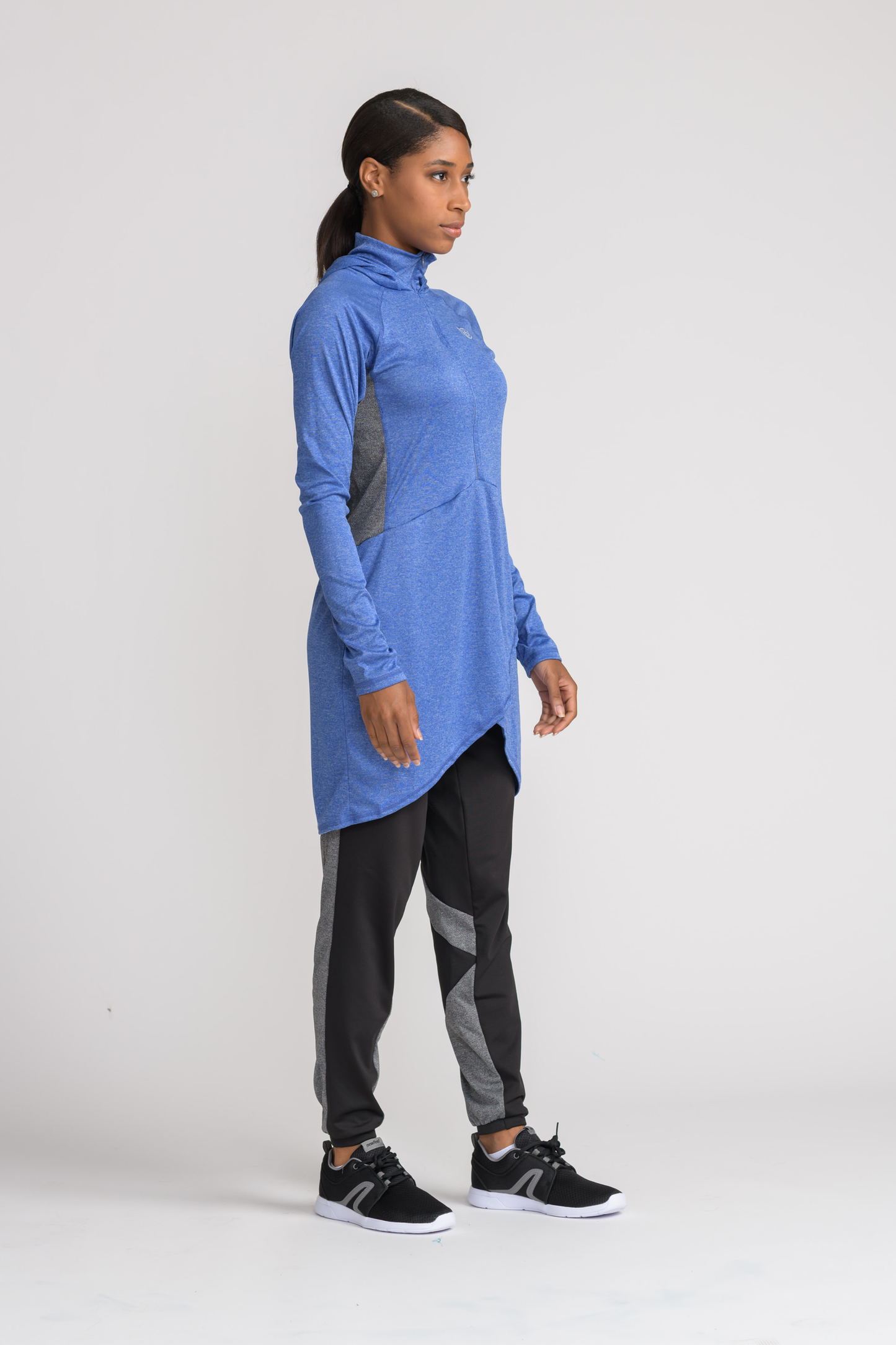Performance Tech Top - Blue - sportswear tops - Dignitii Activewear - Third Culture Boutique