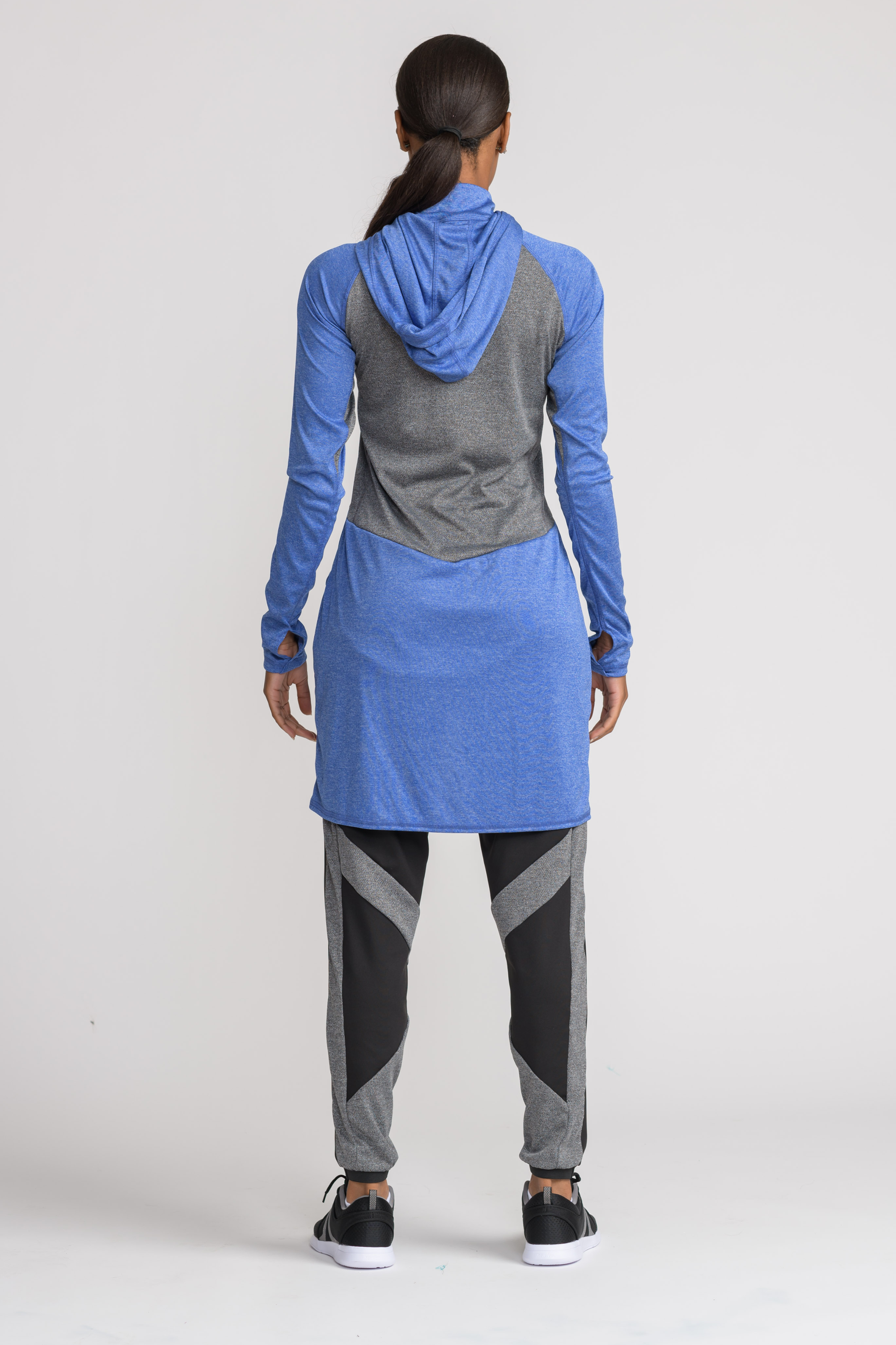 Performance Tech Top - Blue - sportswear tops - Dignitii Activewear - Third Culture Boutique