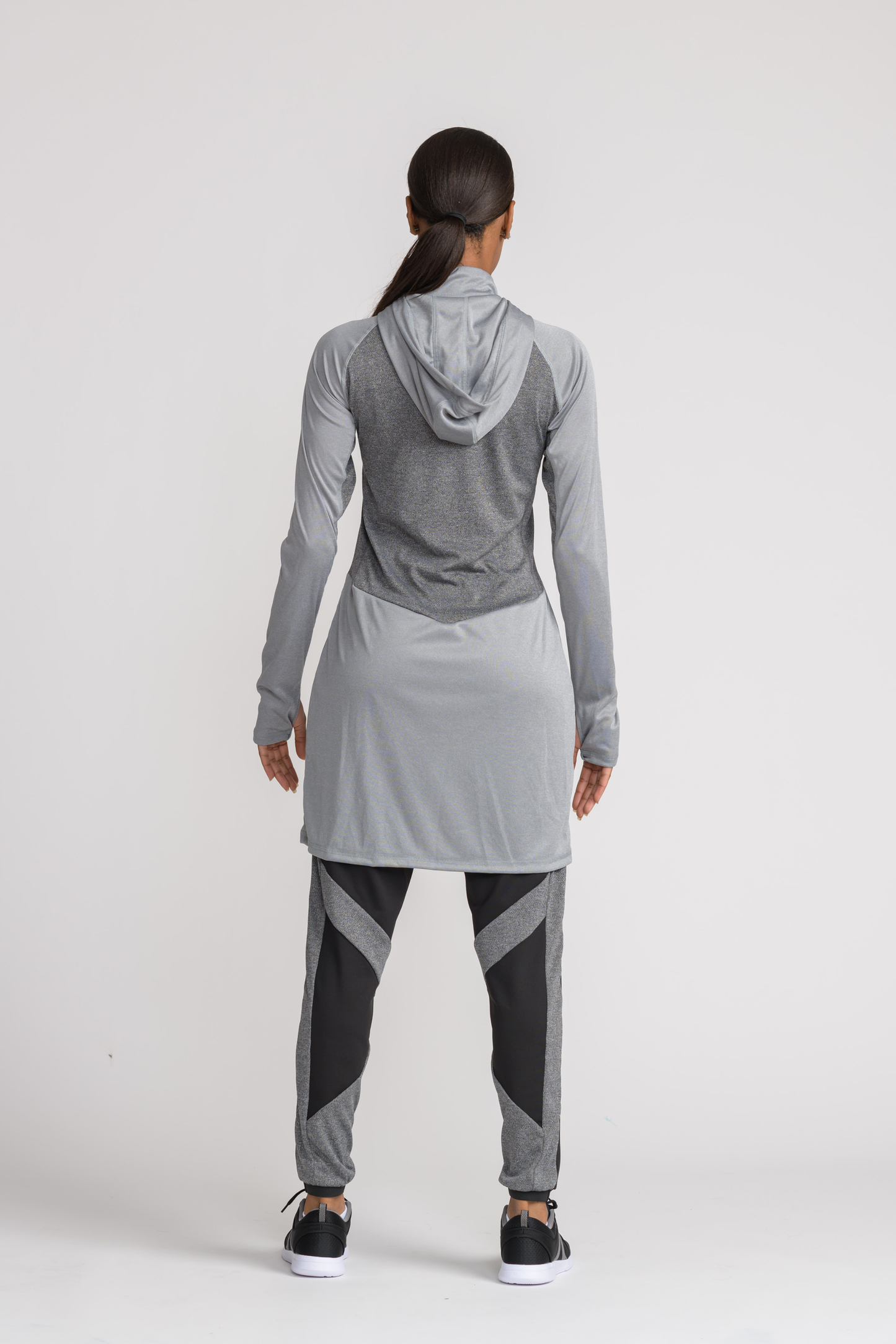 Performance Tech Top - Grey - sportswear tops - Dignitii Activewear - Third Culture Boutique