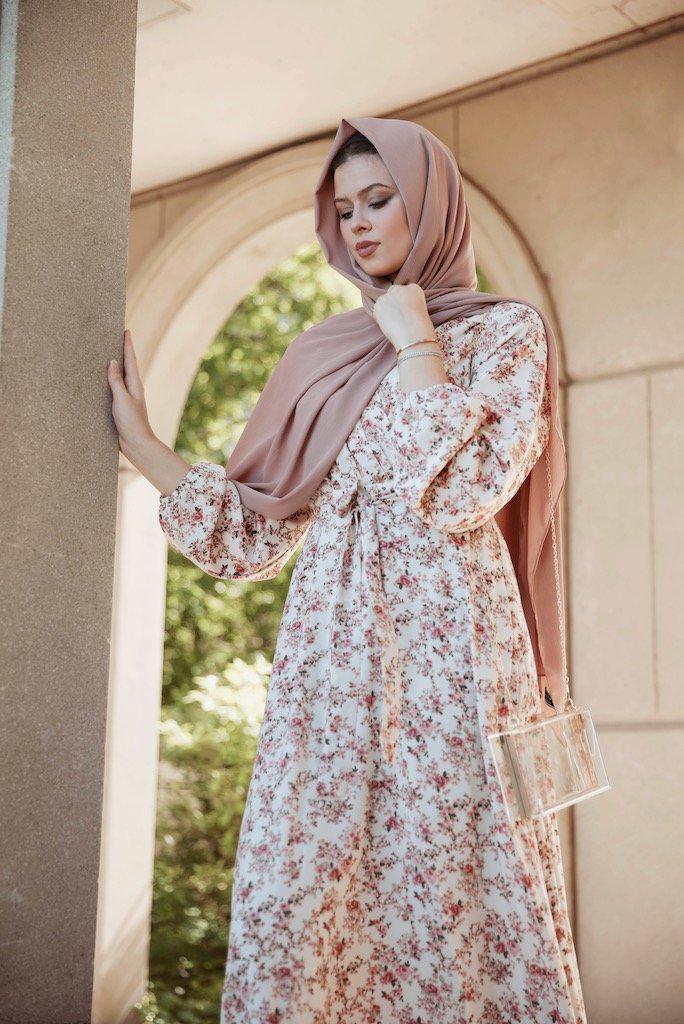 PRE-ORDER: Les Fleurs Maxi Dress - Dresses - Niswa Fashion - Third Culture Boutique