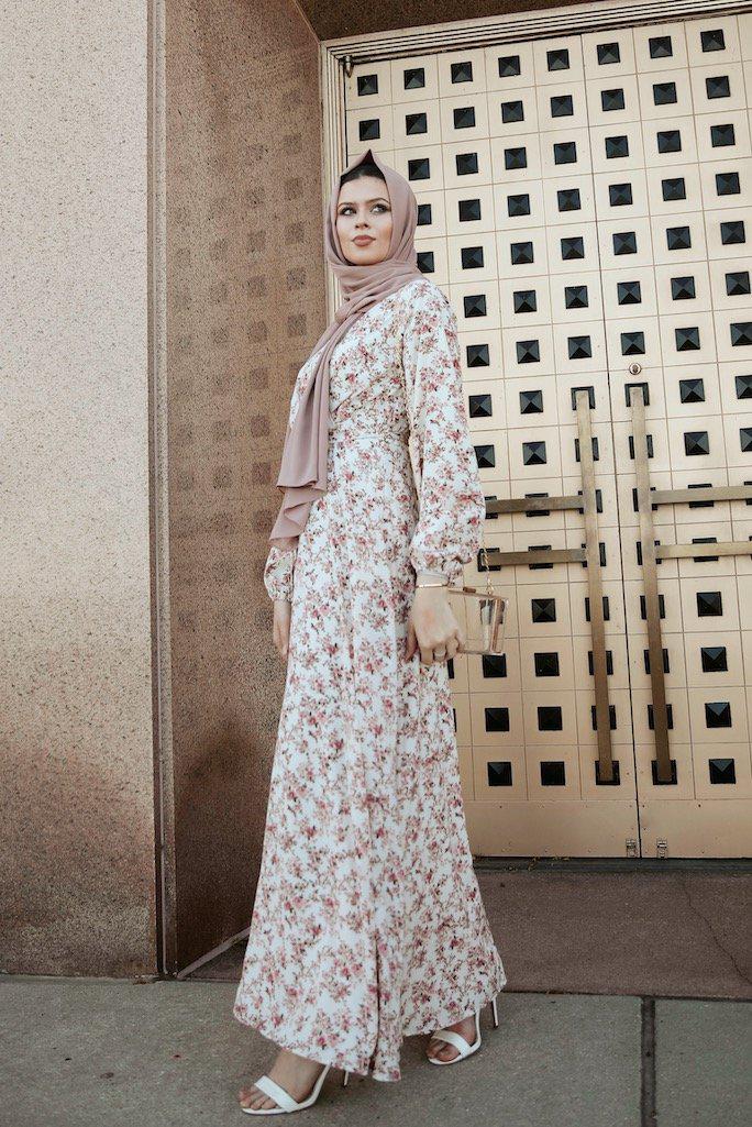 PRE-ORDER: Les Fleurs Maxi Dress - Dresses - Niswa Fashion - Third Culture Boutique