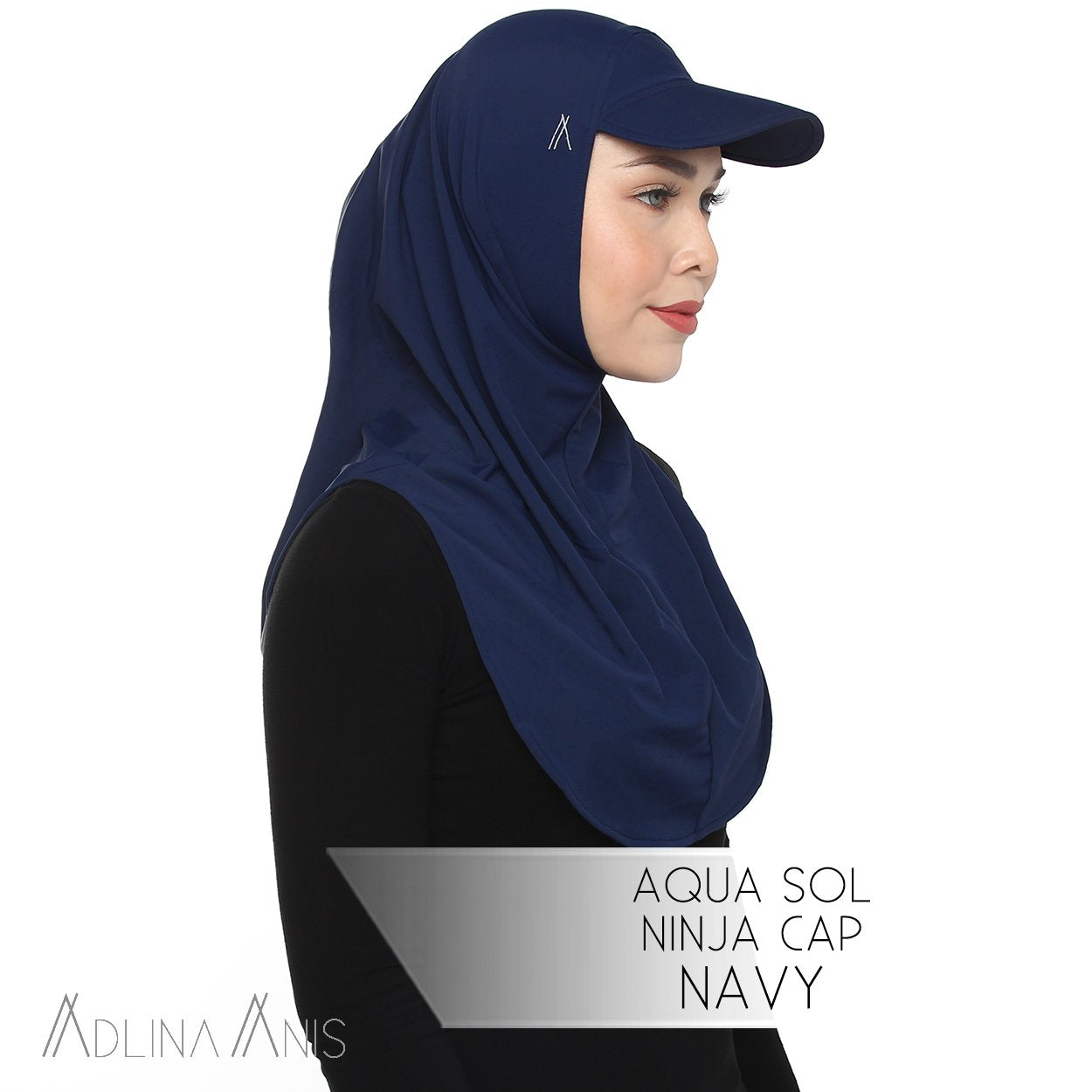 Aqua Sol Ninja Cap - Navy - sports - Adlina Anis - Third Culture Boutique