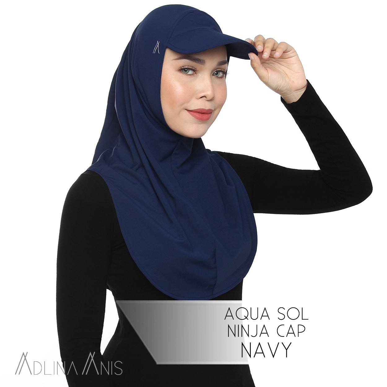 Aqua Sol Ninja Cap - Navy - sports - Adlina Anis - Third Culture Boutique